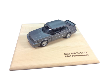 SAAB 900 Turbo 16 RBM performance model 1/43 (resin kit) saab gifts: books, models...