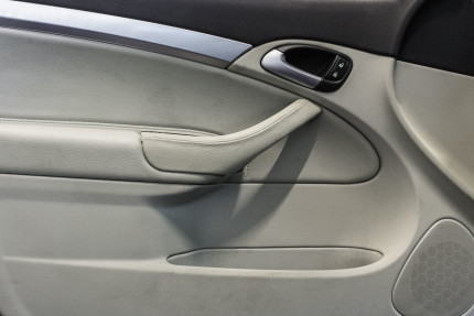 Beige Leather doors handles covers kit for saab 9.3 sedan 2003-2012 Parts you won't find anywhere else