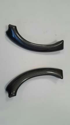 Front door handle set carbon type for saab 900 NG and 9.3 Dashboard