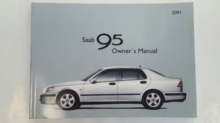 Saab 9.5 Owner's Manual 1998-2001 saab gifts: books, models...