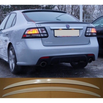 Rear spoiler for saab 9.3 II 2008-2012 rear spoiler