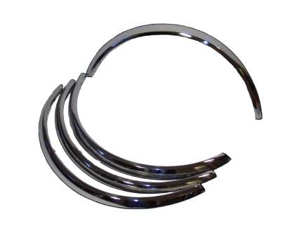 Trim fender stainless complete kit saab 900 classic Accessories