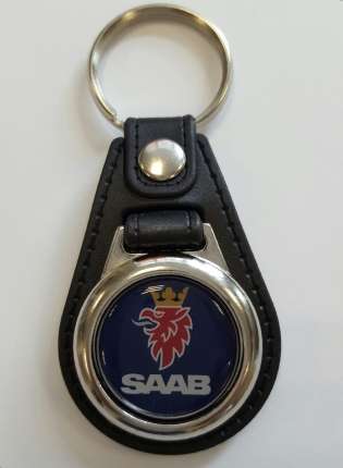 saab keyring for saab 9.3 and 9.5 saab gifts: books, models...