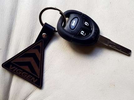 saab viggen leather keyring Accessories