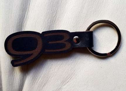 saab 9.3 leather keyring Accessories