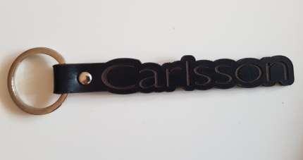 Leather saab Carlsson keyring Accessories