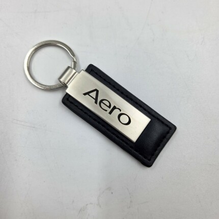 Leather saab Aero keyring saab gifts: books, models...