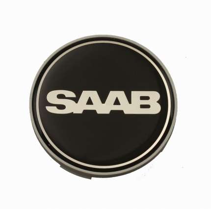 Hub cap for saab alloy wheels saab emblems and badges