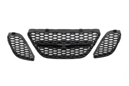 HIRSCH original type Front grille set in black saab 9.5 2002-2005 Front grills