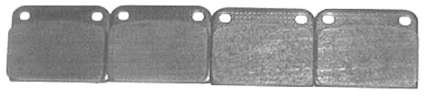 Brake pads rear for saab 99 Brake pads