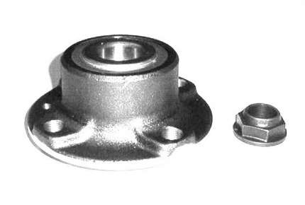 Wheel hub kit saab 9000 1985-1992 w/o ABS, Rear Wheel bearings