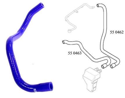 Silicon hose N°2  saab 9.3 Lubricating System