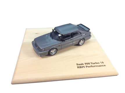 SAAB 900 Turbo 16 RBM performance model 1/43 (resin kit) Accessories