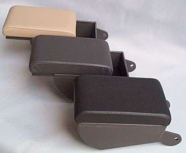 Front central leather armrest for SAAB 900 NG / 9.3 (Black) saab gifts: books, models...