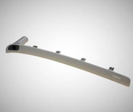 Genuine saab decor strip for gloves box brusched metal for saab 9.3 conv 2007-2012 New PRODUCTS