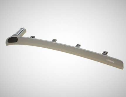 Genuine saab decor strip for gloves box brushed aluminum for saab 9.3 2007-2012 New PRODUCTS