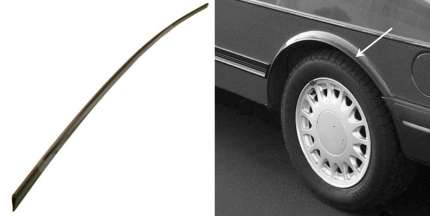 genuine saab 900 wheel arch Others parts: wiper blade, anten mast...