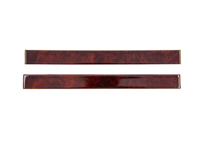 Pair of rear Real Wood, walnut inserts for saab 900 classic Accessories