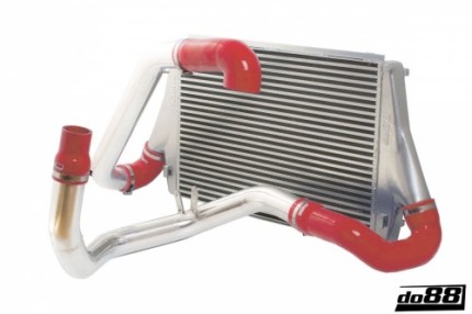 Front mounted Intercooler kit for Saab 9-3 2.0T 2003-2011 (Red) Engine