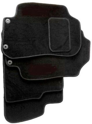 Complete set of black textile interior mats for saab 9000 saab gifts: books, models...