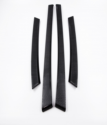Carbon door inserts for saab 93 NG 2003-2012 sedan or estate Accessories