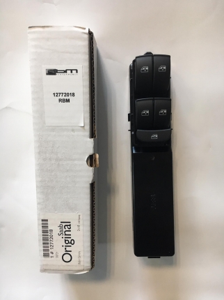Window Switch on front left door Saab 9-3 2006 to 2010 New PRODUCTS