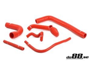Coolant hoses kit in silicone Saab 9000 Turbo 1994-1998 (RED) New PRODUCTS