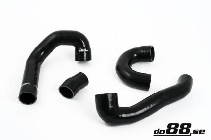 Turbo, Intercooler hoses kit in silicone Saab 9.3 2.0 turbo petrol (Black) New PRODUCTS