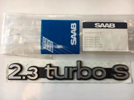 Trunk emblem Saab 9000 