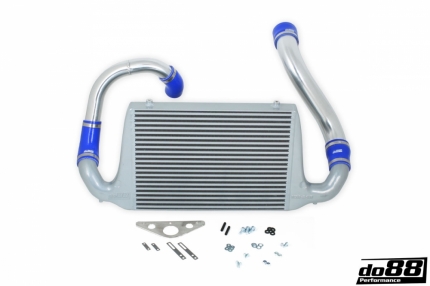 Front mounted Intercooler kit for Saab 900 classic turbo 1987-1993 (BLUE) New PRODUCTS