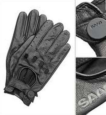 Genuine leather saab driving gloves (size XL) saab gifts: books, models...
