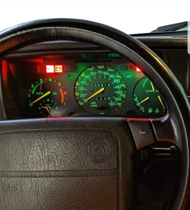 LED dashboard kit for Saab 900 Classic Dashboard