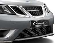 HIRSCH Front lower bumper grille in black saab 9.3 2008-2012 Front grills