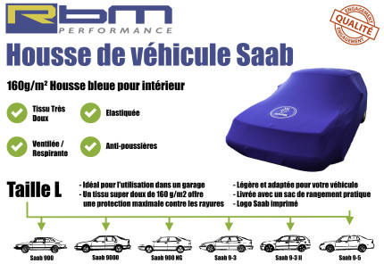 RBM dealer car cover with SAAB Logo Accessories