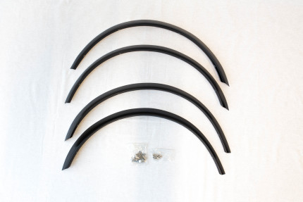 Complete fender extensions kit matt black for Saab 900 classic Others parts: wiper blade, anten mast...