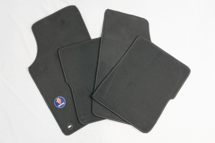 Complete set of textile interior mats  (grey) for saab 900 convertible Others interior equipments