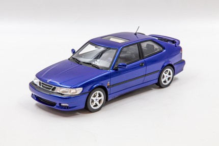 Saab 9-3 viggen model 1:18 in blue saab gifts: books, models...