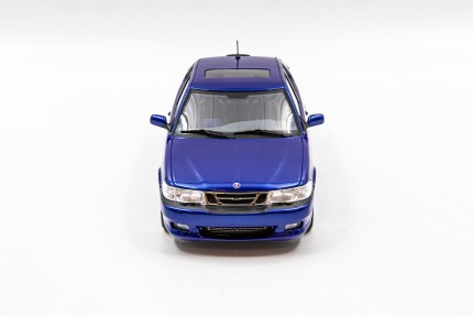 Saab 9-3 viggen model 1:18 in blue saab gifts: books, models...