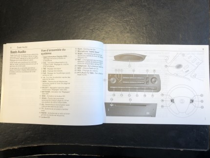 Saab 9.3 Infotainment Manual 2003 Accessories