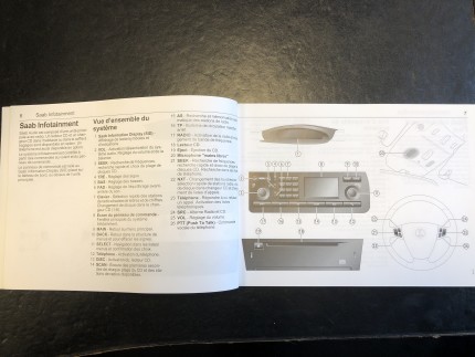 Saab 9.3 Infotainment Manual 2003 Accessories