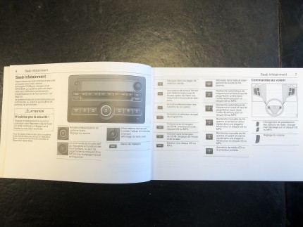 Saab 9.3 Infotainment Manual 2007 Accessories