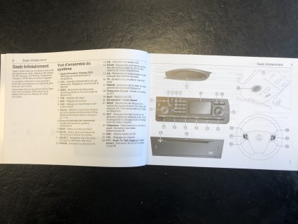 Saab 9.3 Infotainment Manual 2005 Accessories