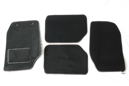 Complete set of textile interior mats  (grey) for saab 900 convertible 1990-1994 Accessories