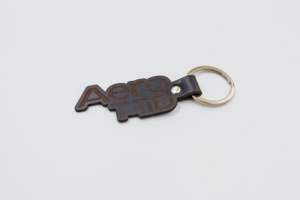 Leather saab aero TTID keyring saab gifts: books, models...