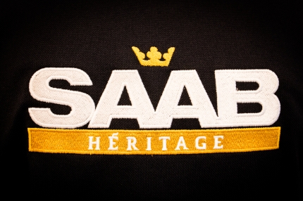 Short sleeved Saab Heritage polo in Midnight Blue Size M saab gifts: books, models...