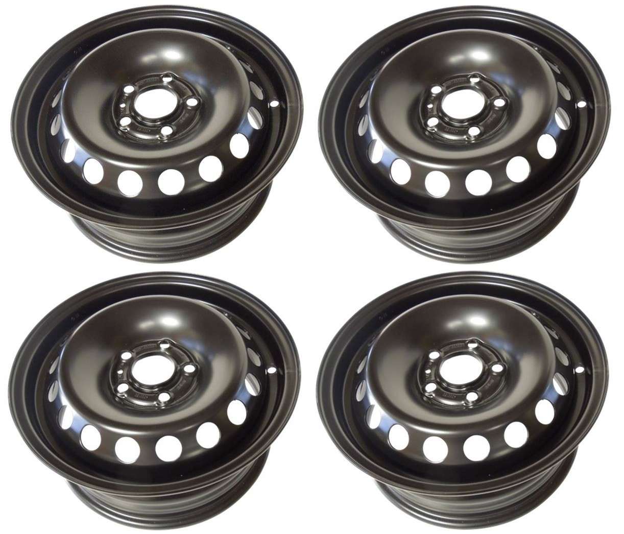 Complete Set Of 4 Genuine Saab Steel Wheels In 16 For Saab 900 Ng