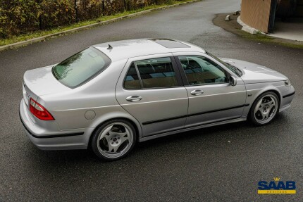 Complete set of 4 FORGED SAAB Aero wheels in 19
