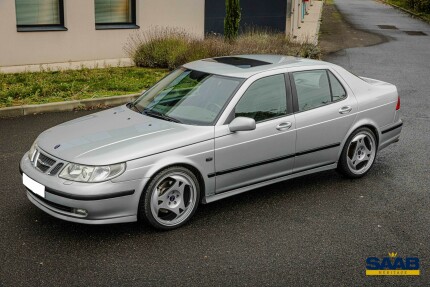 Complete set of 4 FORGED SAAB Aero wheels in 19