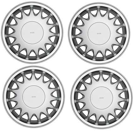 Complete set of 4 genuine saab wheels in 15