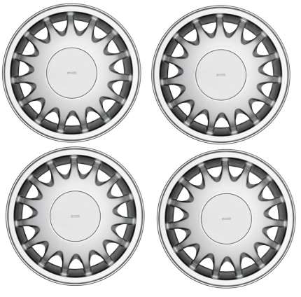 Complete set of 4 genuine saab wheels in 15